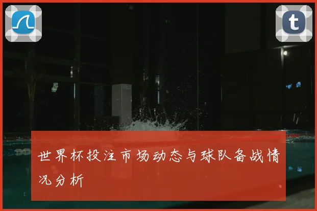 世界杯投注市场动态与球队备战情况分析